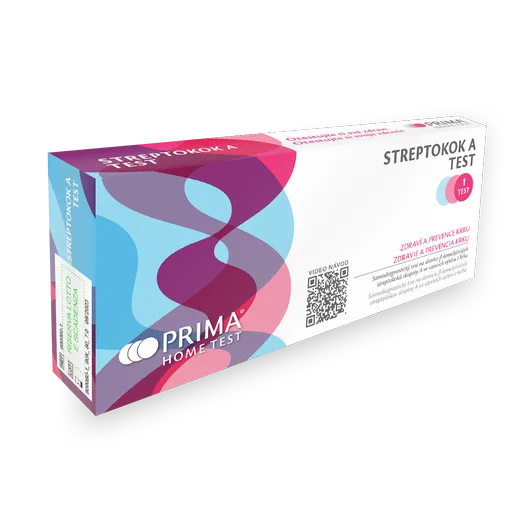 Prima Home Streptokok A domácí test 1 ks