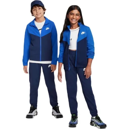 Nike SPORTSWEAR Dětská tepláková souprava, tmavě modrá, velikost