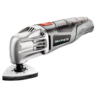 Víceúčelová bruska Graphite 59G023, elektrika (kabel), 230V, 250W, 21000osc./min, 2,8°, 2 vyměnitelné hlavice, kartonové balení