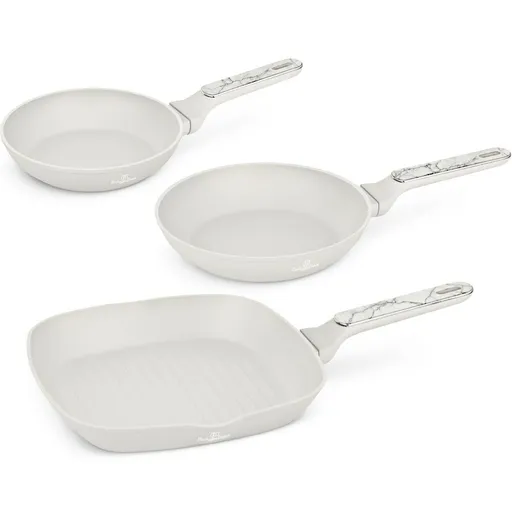 BerlingerHaus Sada pánví s titanovým povrchem Sahara Marble, 2+1 ks