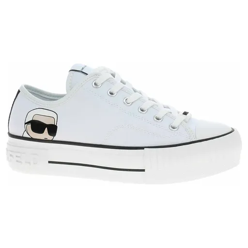 Dámská obuv Karl Lagerfeld KL60410N 911 White Canvas 38