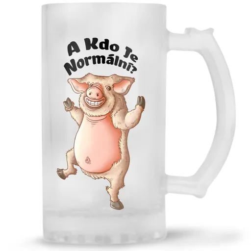 Korbel Kdo je normální – prase