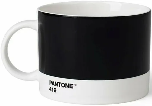 PANTONE Hrnek na čaj - Black 419