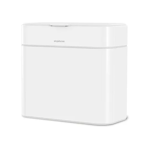 Simplehuman Odpadkový koš na kompostovatelný odpad 4 l bílá ocel