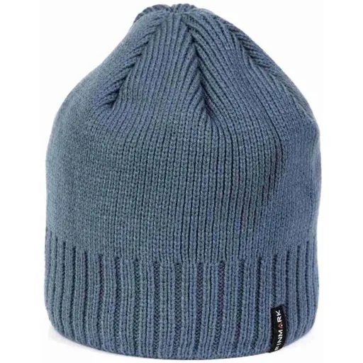 Finmark WINTER HAT Zimní pletená čepice, modrá, velikost UNI