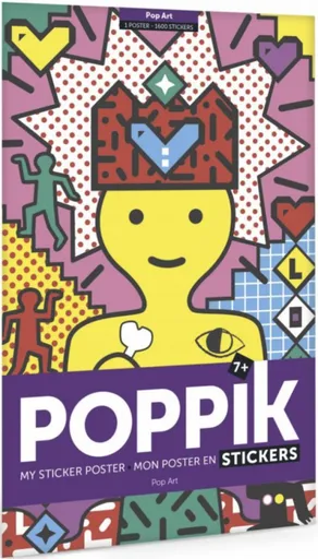 Samolepkový plakát Pop Art