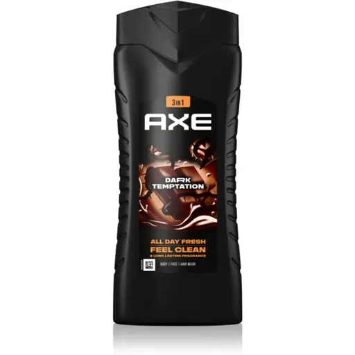 Axe Dark Temptation sprchový gel na obličej, tělo a vlasy 400 ml