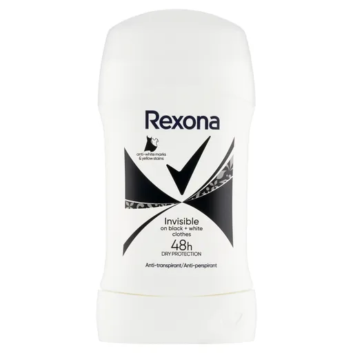 Rexona Tuhý antiperspirant Invisible Black & White 50 ml