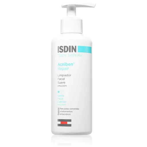 ISDIN Acniben Gentle Facial Cleanser jemná čisticí emulze pro problematickou pleť, akné 180 ml