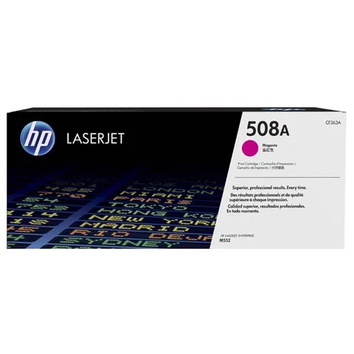 HP CF363A - originální toner HP 508A, purpurový, 5000 stran