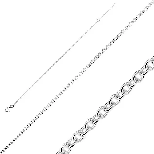 Stříbrný náramek 925 - maličká okrouhlá očka