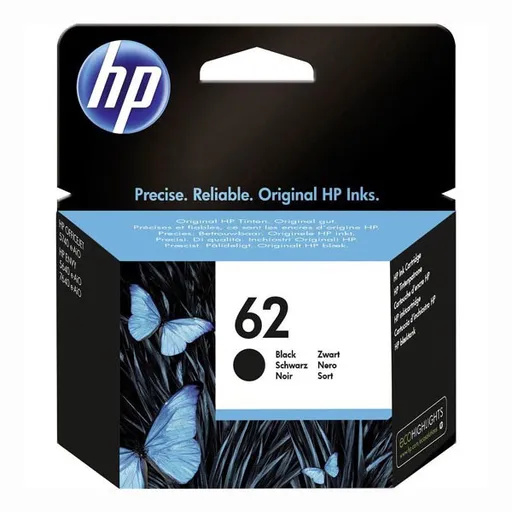 HP C2P04AE - originální cartridge HP 62, černá, 200 stran