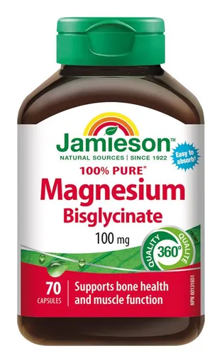 Jamieson Hořčík bisglycinát 100 mg 70 kapslí
