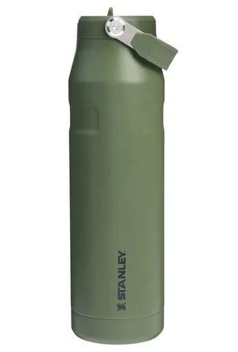Stanley termoláhev the iceflow bottle flip strap dried pine 1,1 l