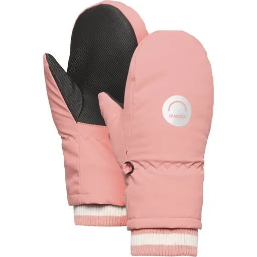 VIKING BY NORWAY ALV WINTER INSULATED MITTEN Dětské zimní rukavice, růžová, velikost