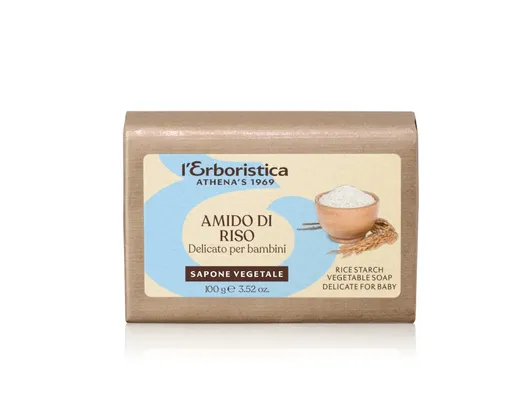 Erboristica Mýdlo tuhé s rýžovým škrobem 100 g