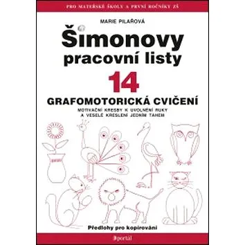 Šimonovy pracovní listy 14: Grafomotorická cvičení (978-80-262-1084-9)
