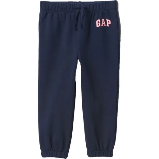 GAP V- FRCH LOGO Dívčí tepláky, tmavě modrá, velikost 2Y