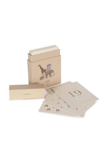 Vzdělávací karty Konges Sløjd CARDBOARD LEARNING CARDS FSC KS101449