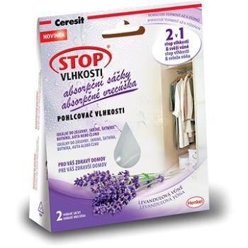 CERESIT Stop Vlhkosti 2v1 - absorpční sáčky levandule 2 x 50 g (5997272381737)