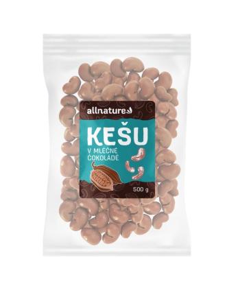 Allnature Kešu v mléčné čokoládě 500 g