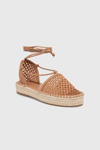 Espadrilky Aldo Picot hnědá barva, na platformě, 13741689.Picot