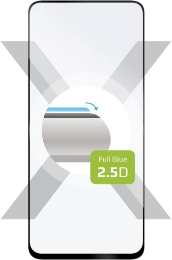 Üvegfólia FIXED FullGlue-Cover Honor X8 5G/ X6/ 70 Lite 5G üvegfólia - fekete