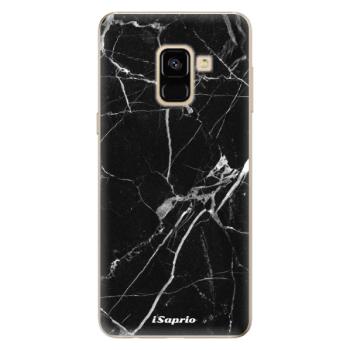 Odolné silikonové pouzdro iSaprio - Black Marble 18 - Samsung Galaxy A8 2018