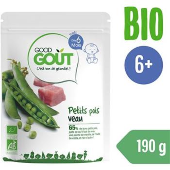 Good Gout BIO Hrášek s telecím masem (190 g) (3770002327364)