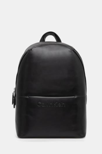 Batoh Calvin Klein pánský, černá barva, velký, hladký, K50K512536