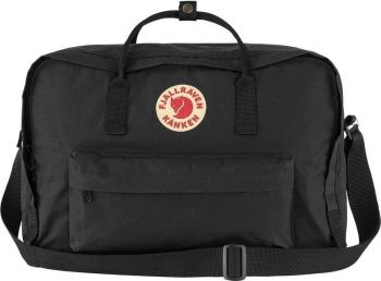 Fjällräven Kånken Weekender Taška přes rameno a batoh Black 30 L