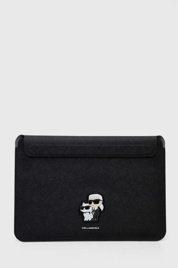 Obal na notebook Karl Lagerfeld Sleeve 14" černá barva