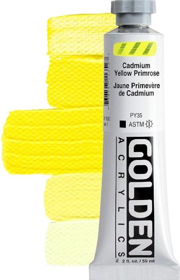 Golden Artist Colors Heavy Body Akrylová barva Cadmium Yellow Primrose 59 ml 1 ks