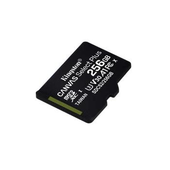 Kingston memóriakártya microsdxc 256gb canvas select plus 100r a1...