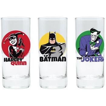 DC Comics (0,3 l), set 3 ks - Sklenička (M00278)