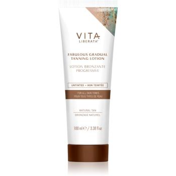 Vita Liberata Fabulous Gradual Tanning Lotion bezbarvý samoopalovací krém na tělo 100 ml