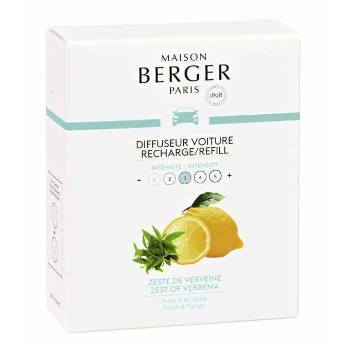 Maison Berger Paris Náhradní náplň do difuzéru do auta Kůra z Verbeny Zest of Verbena (Car Diffuser Recharge/Refill) 2 ks