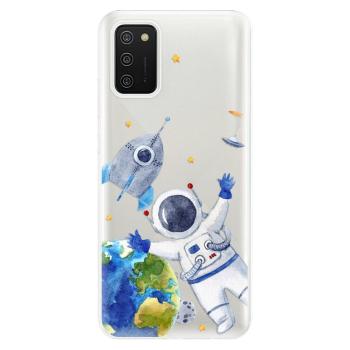 Odolné silikonové pouzdro iSaprio - Space 05 - Samsung Galaxy A02s