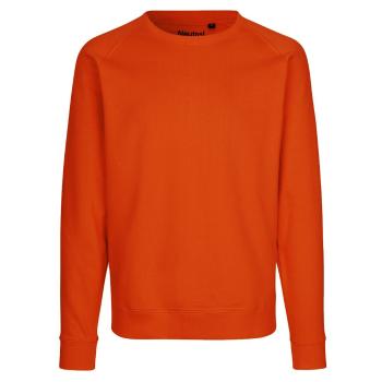 Neutral Mikina z organické Fairtrade bavlny - Oranžová | XXL