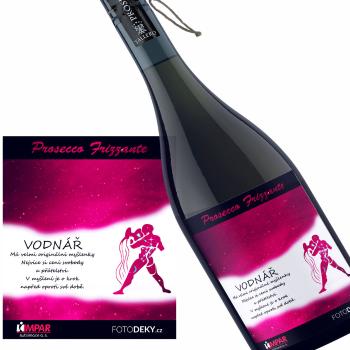 Víno Vodnář (21.1. - 20.2.) - Červené provedení (Druh Vína: Prosecco)