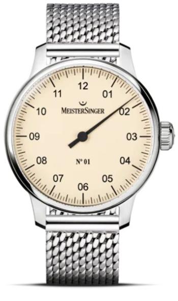 MeisterSinger N°01 AM3303 - Náramek z pletené oceli