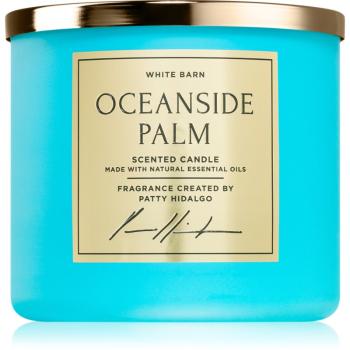 Bath & Body Works Oceanside Palm vonná svíčka 411 g