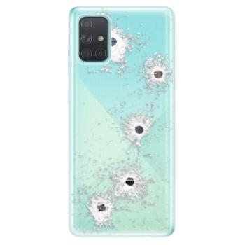 Odolné silikonové pouzdro iSaprio - Gunshots - Samsung Galaxy A71