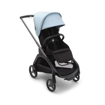 bugaboo Kočárek Dragonfly Complete Graphite 2023 Midnight Black Skyline Blue