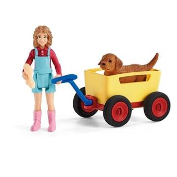 Schleich Výlet s ručním vozíkem 42543 (4059433573168)