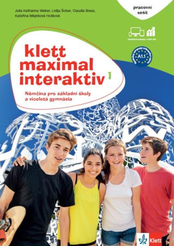 Klett Maximal interaktiv 1 (A1.1) – pracovní sešit s kódem - Claudia Brass, Katharina Weber Julia, Šober Lidija, Mlejnková Hošková Kateřina