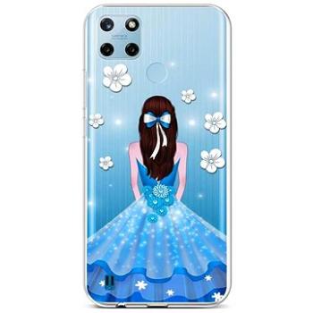 TopQ Kryt Realme C25Y silikon Blue Princess 70582 (Sun-70582)