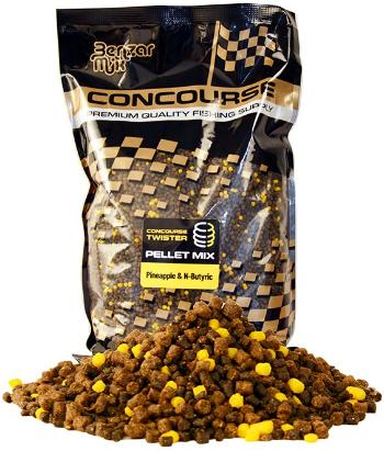 Benzar mix mikro pelety concourse twister pellet mix 2 a 4 mm 800 g - ananas s kyselinou máslovou