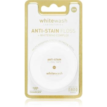 Whitewash Nano Anti-Stain dentální nit s bělicím účinkem 25 m
