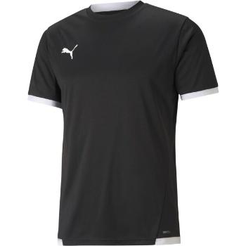 Puma TEAM LIGA JERSEY TEE Pánské fotbalové triko, černá, velikost